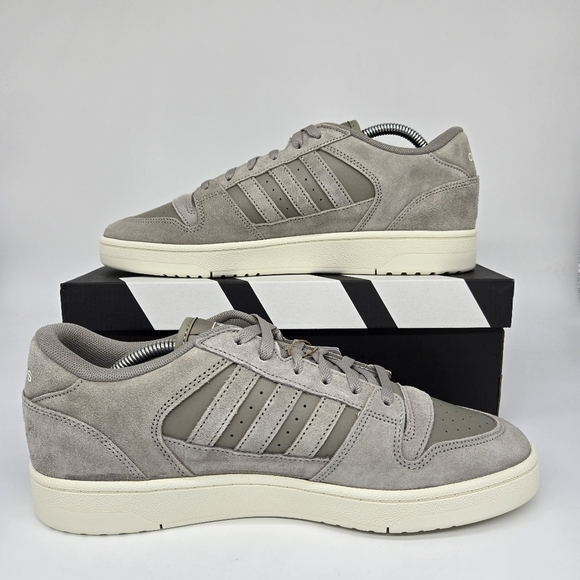 New Adidas Break Start Premium Low 'Beige Ivory' Men's Shoes Size 12 - Picture 4 of 8